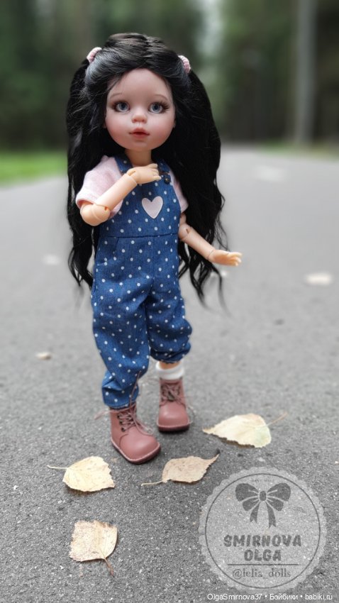 Куколка ООАК Паола Рейна — ООАК Paola Reina (Паола Рейна) и испанских кукол: перерисовка (фото 6)
