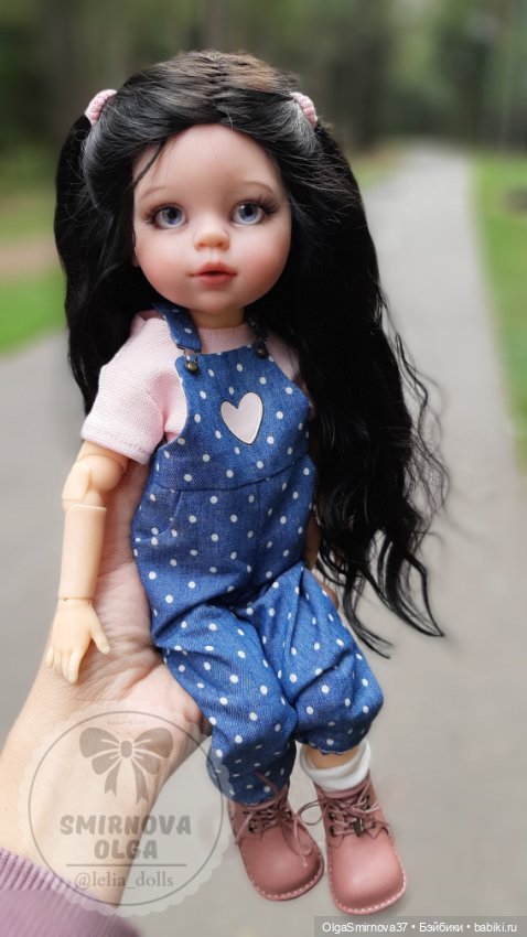 Куколка ООАК Паола Рейна — ООАК Paola Reina (Паола Рейна) и испанских кукол: перерисовка (фото 8)