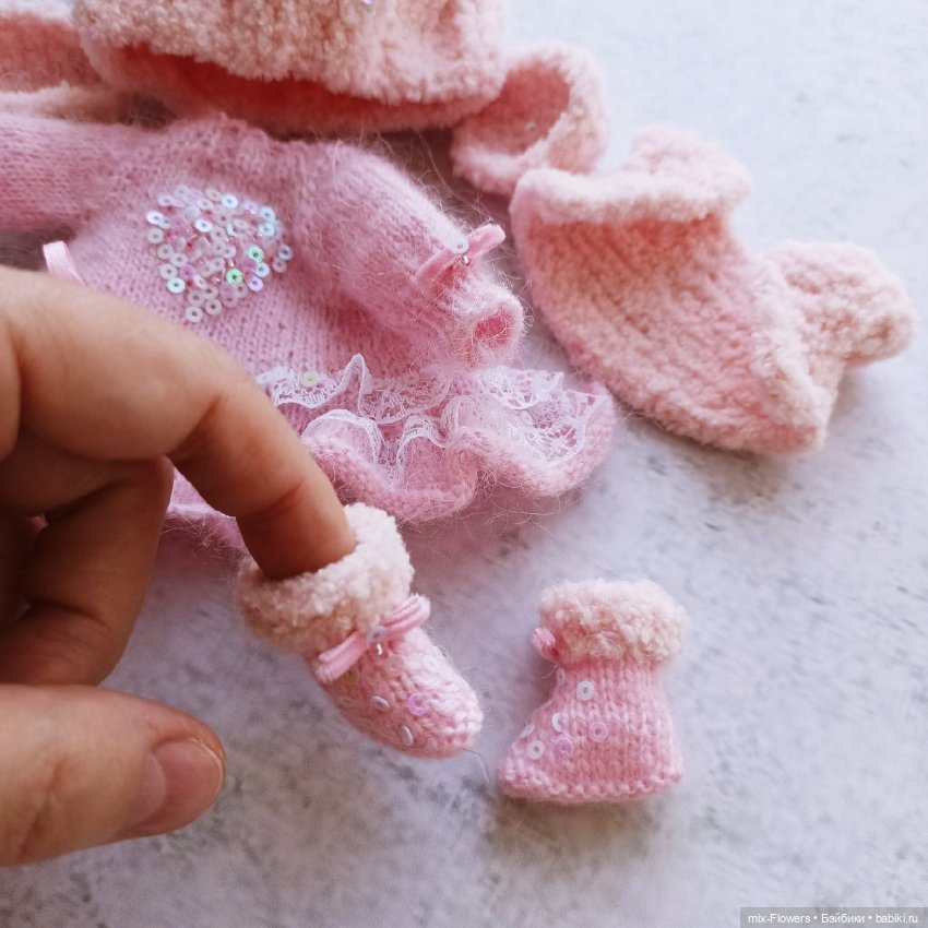 Вяжу куколкам — Одежда и обувь для кукол своими руками: фото (фото 9)