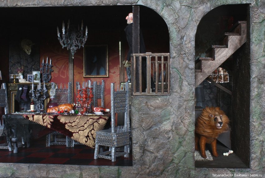 Мой "Дом семейки Аддамс" — Авторские игрушки ручной работы: Тедди