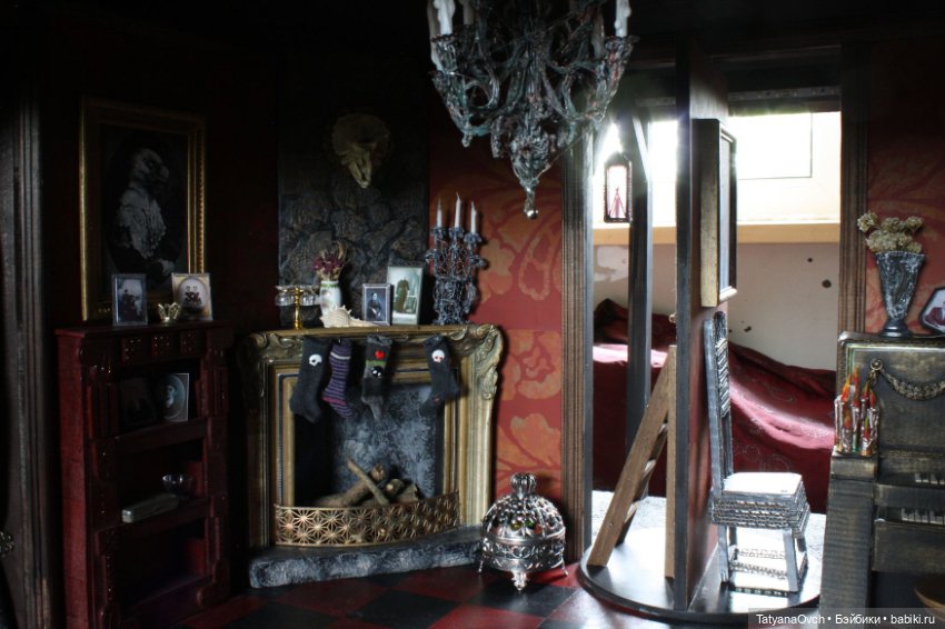 Мой "Дом семейки Аддамс" — Авторские игрушки ручной работы: Тедди (фото 10)