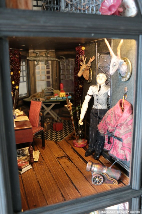 Мой "Дом семейки Аддамс" — Авторские игрушки ручной работы: Тедди