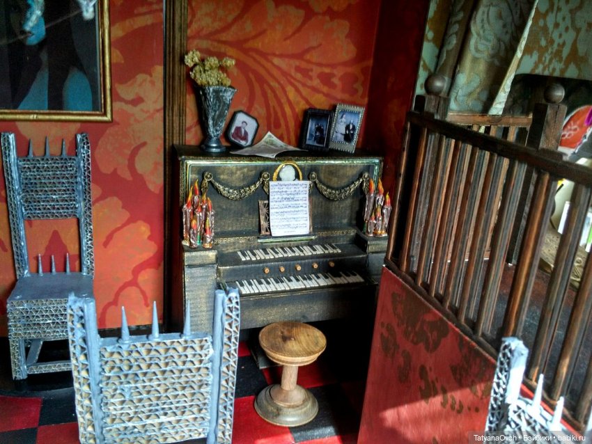 Мой "Дом семейки Аддамс" — Авторские игрушки ручной работы: Тедди