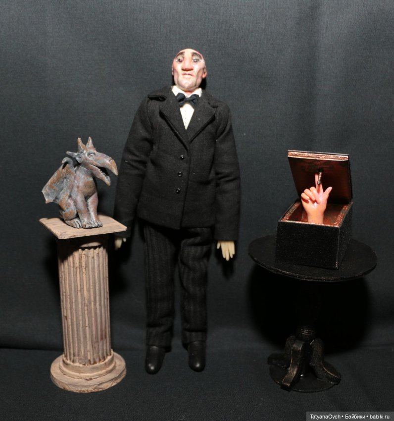 Мой "Дом семейки Аддамс" — Авторские игрушки ручной работы: Тедди