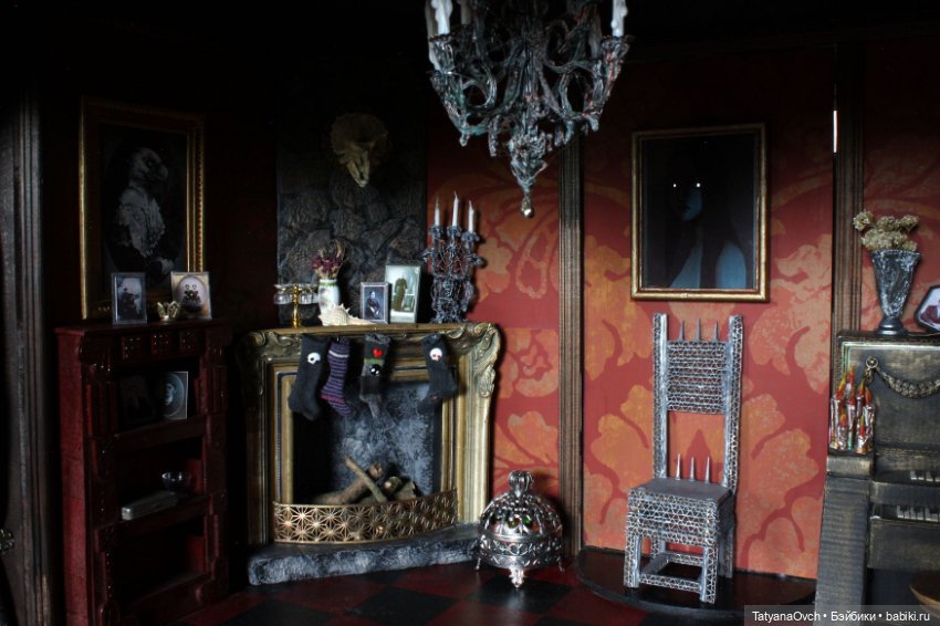 Мой "Дом семейки Аддамс" — Авторские игрушки ручной работы: Тедди (фото 9)