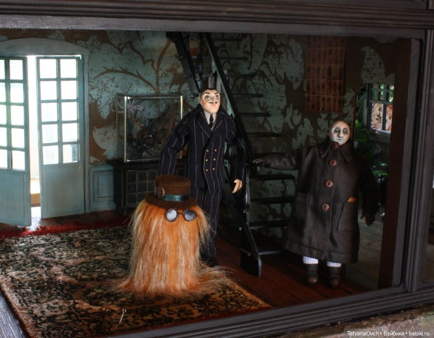 Мой "Дом семейки Аддамс" — Авторские игрушки ручной работы: Тедди (фото 5)