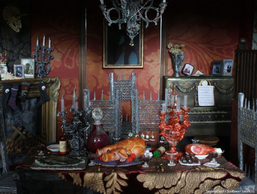 Мой "Дом семейки Аддамс" — Авторские игрушки ручной работы: Тедди