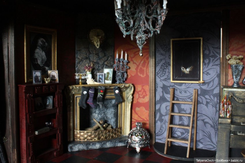 Мой "Дом семейки Аддамс" — Авторские игрушки ручной работы: Тедди