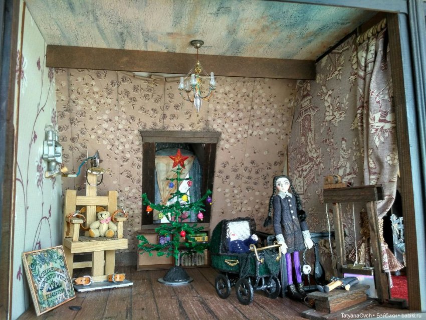 Мой "Дом семейки Аддамс" — Авторские игрушки ручной работы: Тедди