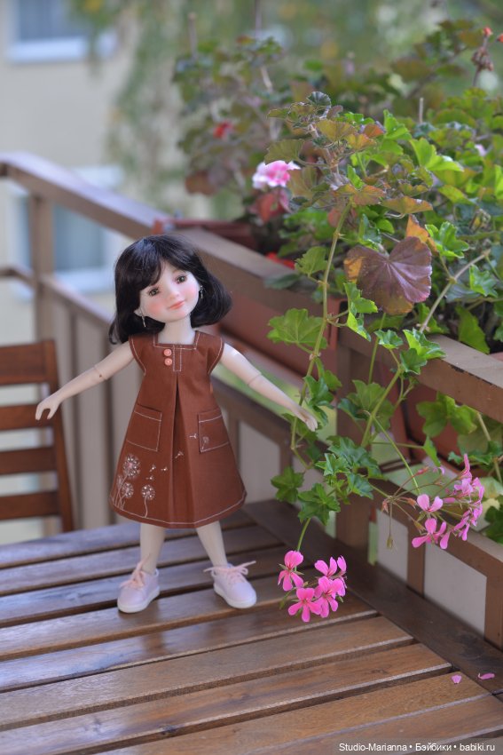 Первые пробы шитья. Куколки Ruby Red Fashion Friends (фото 10)