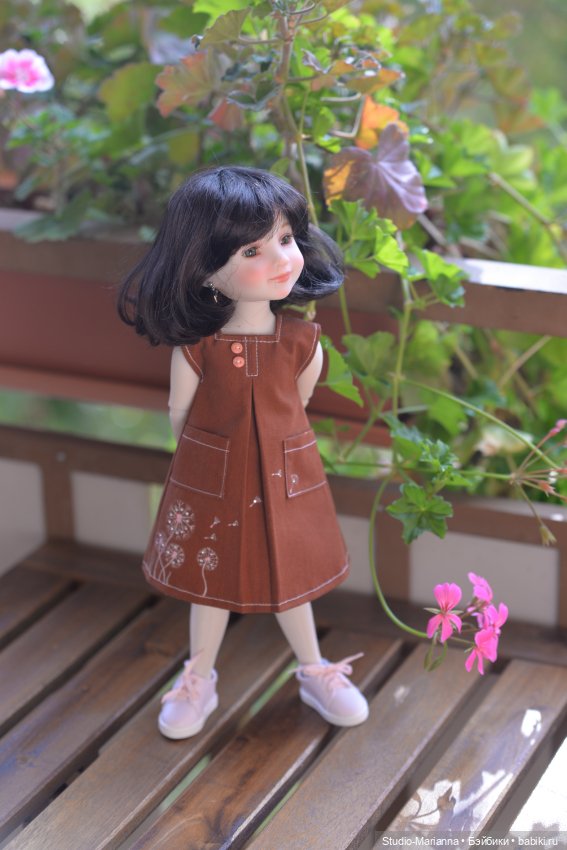 Первые пробы шитья. Куколки Ruby Red Fashion Friends (фото 9)