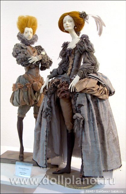 Авторские куклы Натальи Побединой