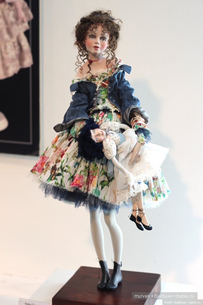 Авторские куклы Натальи Побединой