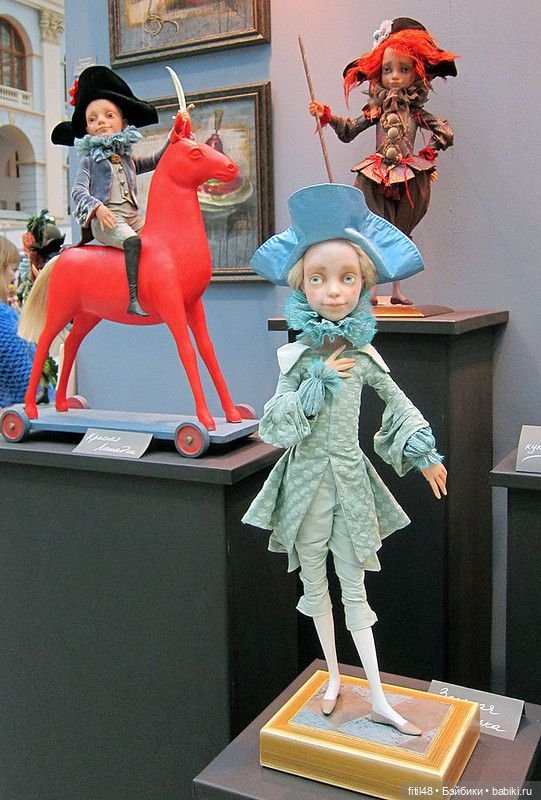 Авторские куклы Натальи Побединой