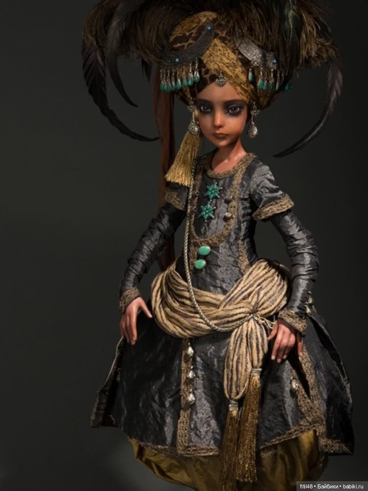 Авторские куклы Натальи Побединой