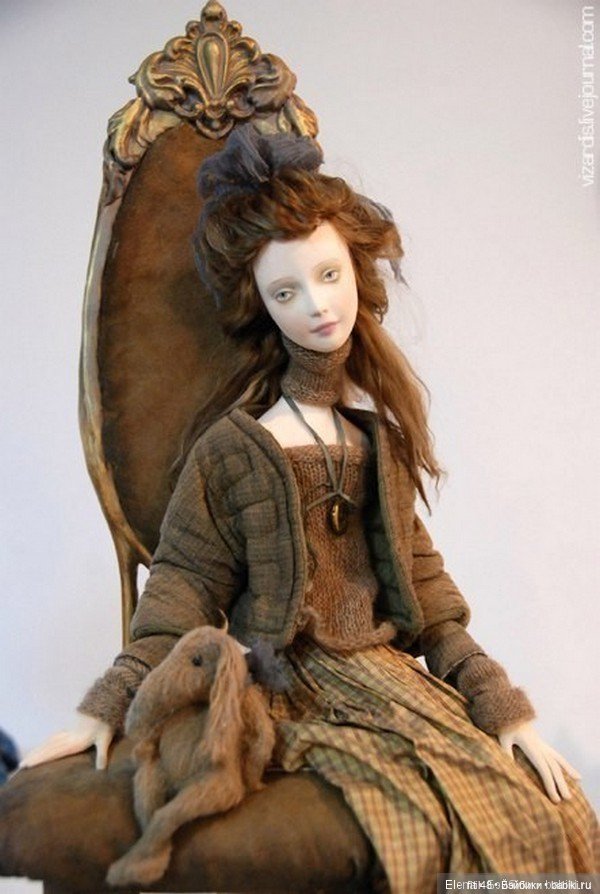 Авторские куклы Натальи Побединой