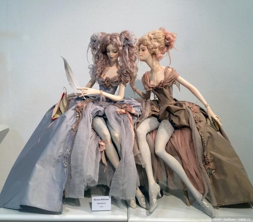 Авторские куклы Натальи Побединой
