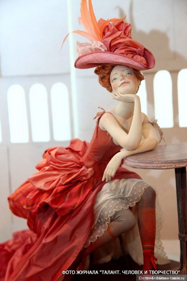Авторские куклы Натальи Побединой
