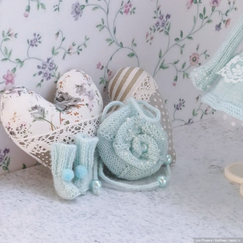 Вяжу куколкам.. голубой — Одежда и обувь для кукол своими руками: фото (фото 10)