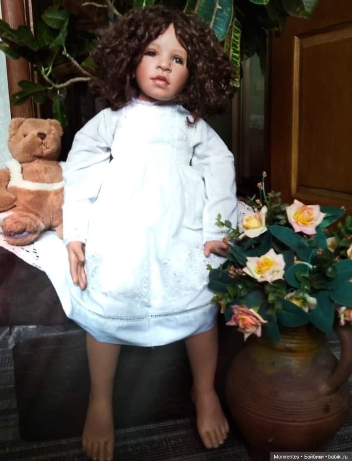Сью мулатка, моя первая кукла для коллекции (фото 2)