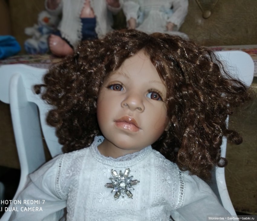 Сью мулатка, моя первая кукла для коллекции (фото 6)