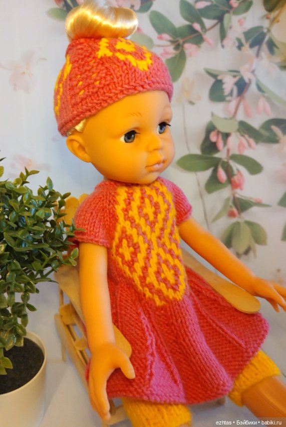 Наряд «Ромбики» для балерины Юстиночки