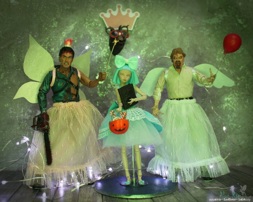 ✨💙🎃Мальвина против Зловещик мертвецов"))🎃💙✨ (фото 6)