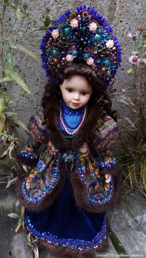 Павлово-посадские наряды — Одежда и обувь для кукол своими руками: фото (фото 3)