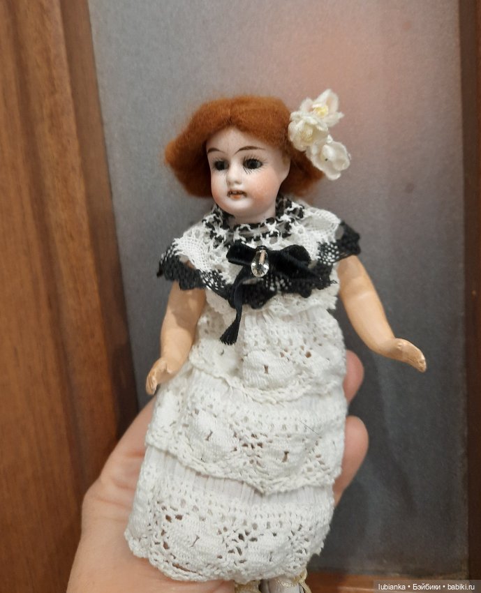 Пока без шляпки — Редкие антикварные куклы и реплики: воск (фото 7)