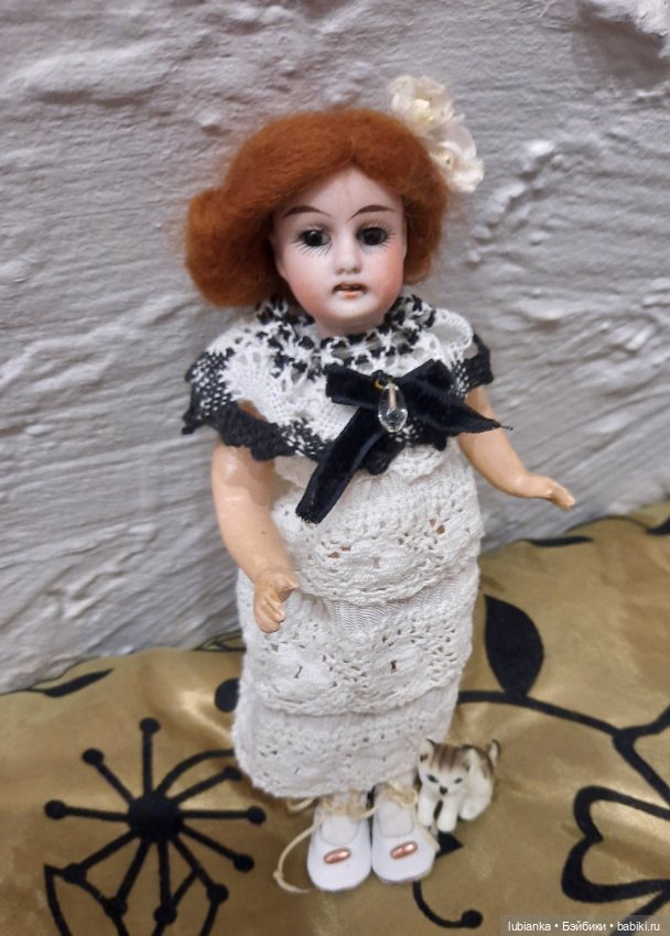 Пока без шляпки — Редкие антикварные куклы и реплики: воск (фото 10)