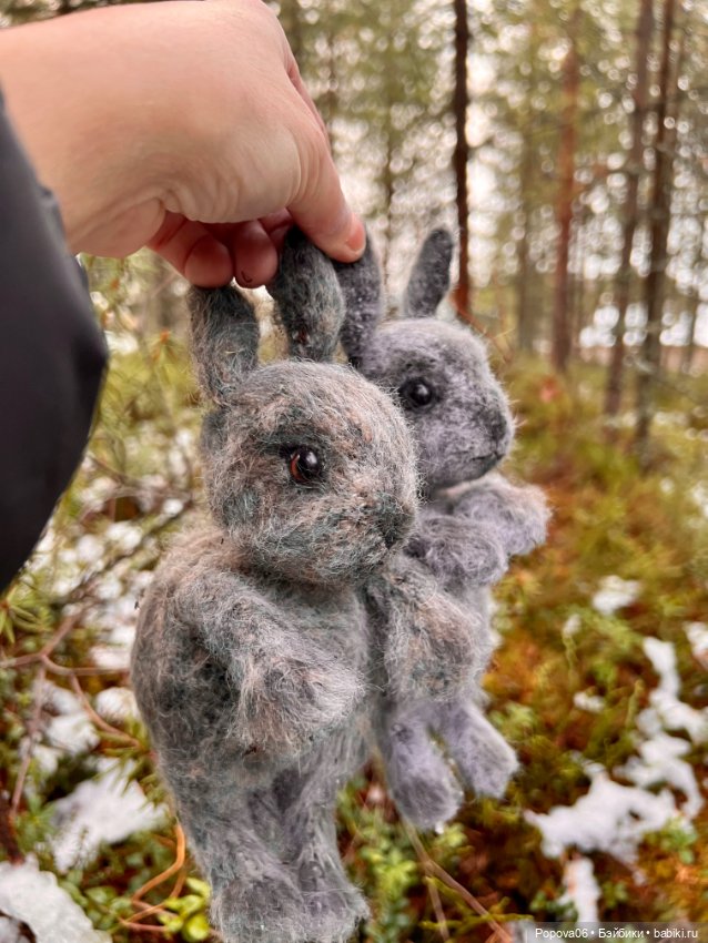 Зайки — Авторские мишки Тедди и друзья: фото (фото 9)