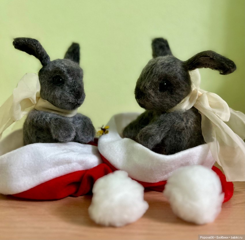 Зайки — Авторские мишки Тедди и друзья: фото