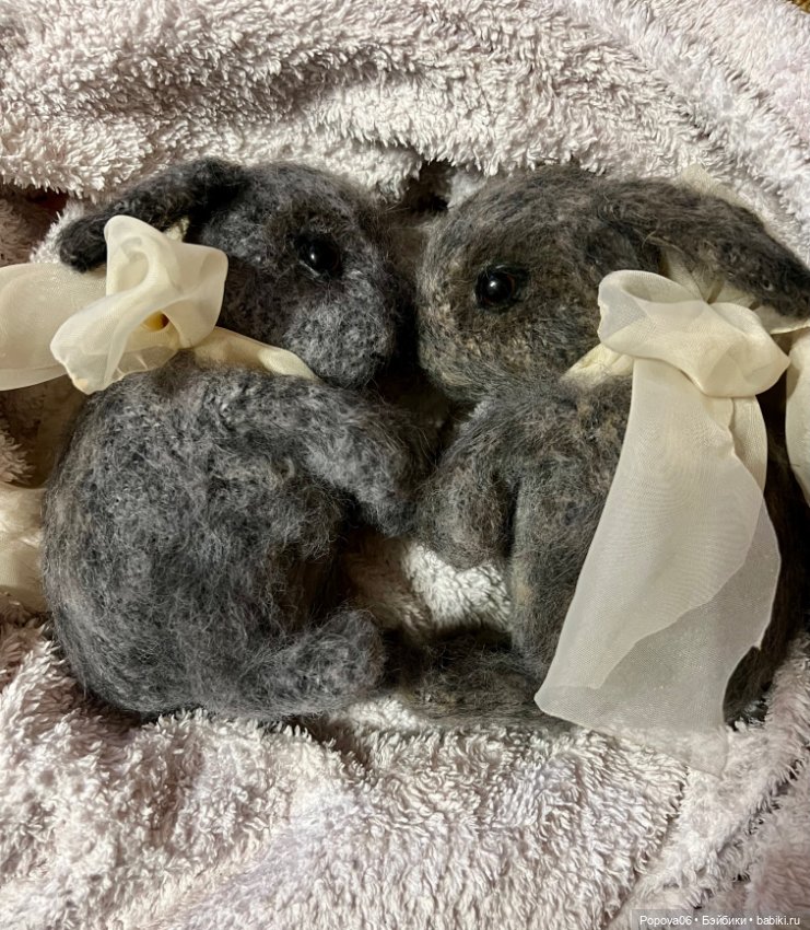 Зайки — Авторские мишки Тедди и друзья: фото