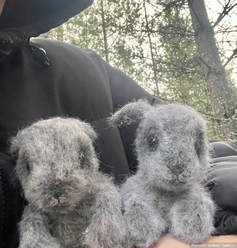 Зайки — Авторские мишки Тедди и друзья: фото (фото 5)