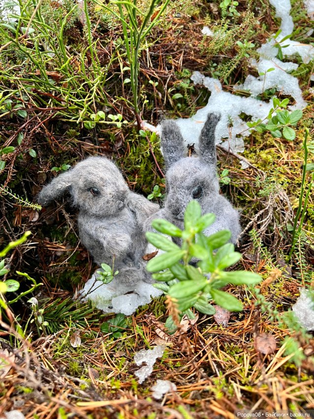 Зайки — Авторские мишки Тедди и друзья: фото