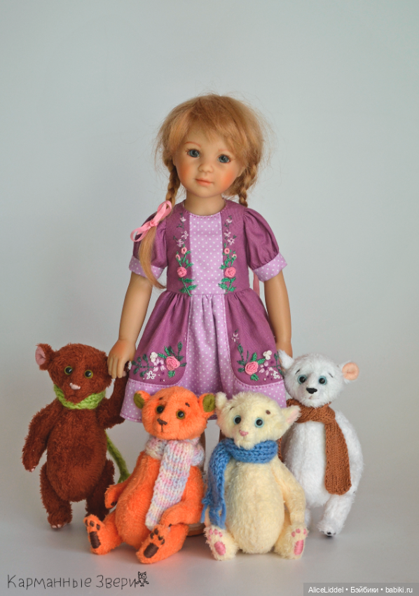 Вышивка для Плюшки — Куклы Heidi Plusczok (Хайди/Хейди Плюсчок) — фото (фото 2)