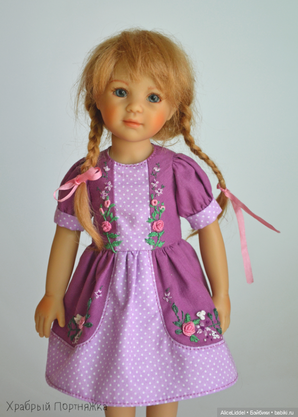 Вышивка для Плюшки — Куклы Heidi Plusczok (Хайди/Хейди Плюсчок) — фото (фото 7)