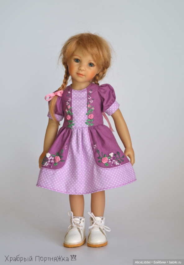 Вышивка для Плюшки — Куклы Heidi Plusczok (Хайди/Хейди Плюсчок) — фото (фото 3)