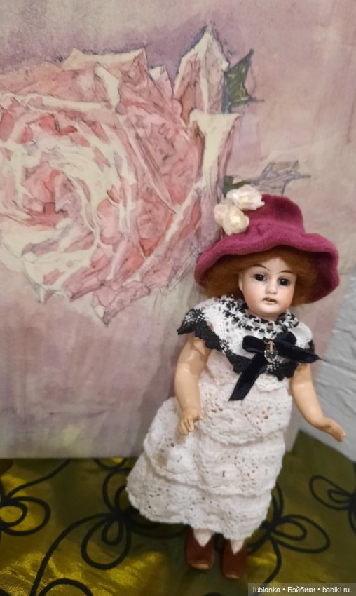 Скороспелая шляпка🤠🥰 — Редкие антикварные куклы и реплики: воск (фото 9)