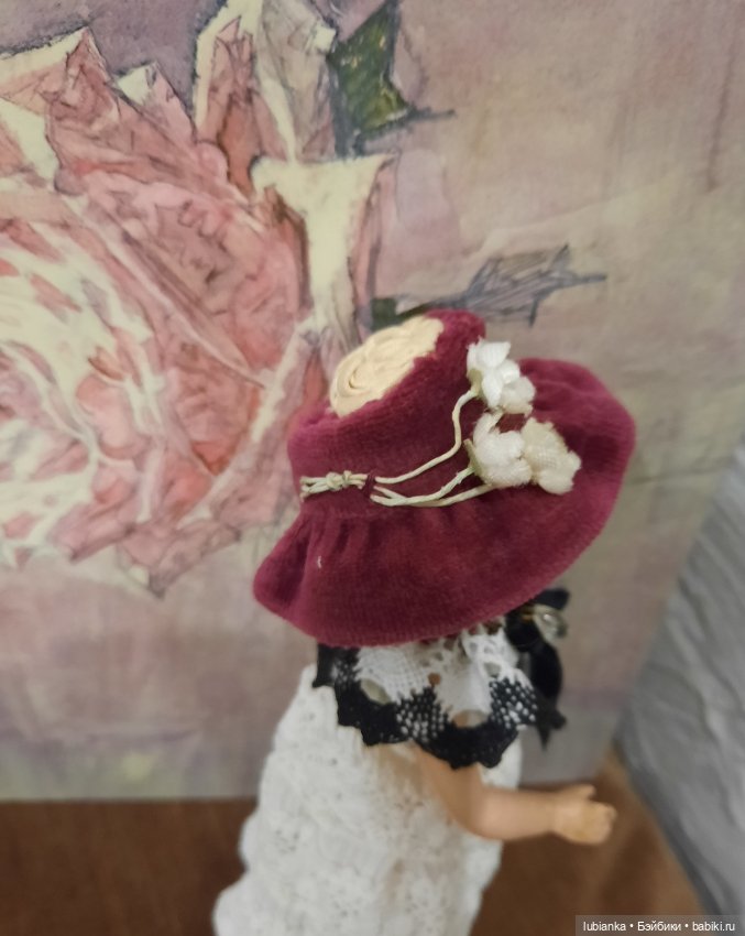 Скороспелая шляпка🤠🥰 — Редкие антикварные куклы и реплики: воск (фото 7)