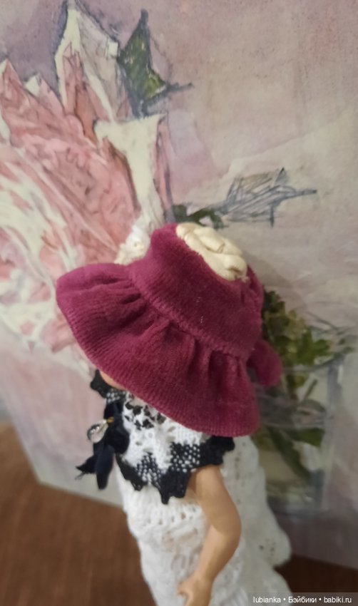 Скороспелая шляпка🤠🥰 — Редкие антикварные куклы и реплики: воск (фото 8)