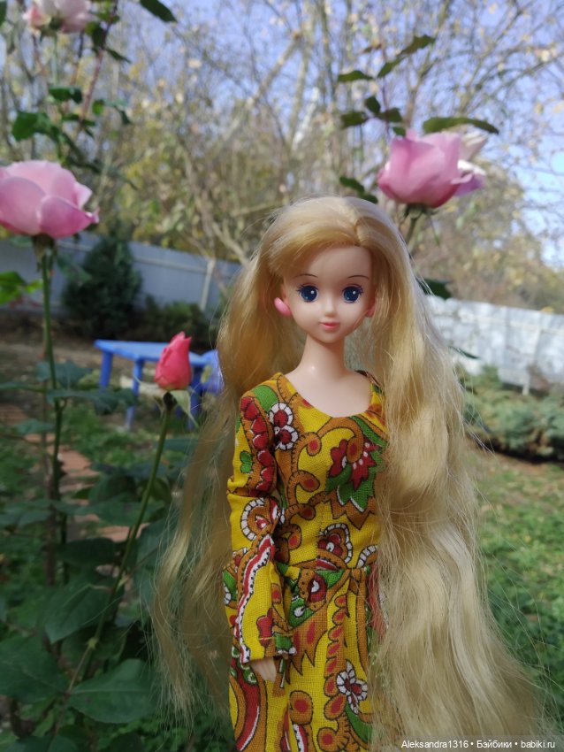 Ноябрьские розы🌹 — Куклы Takara Tomy (Такара): Licca (Ликка)