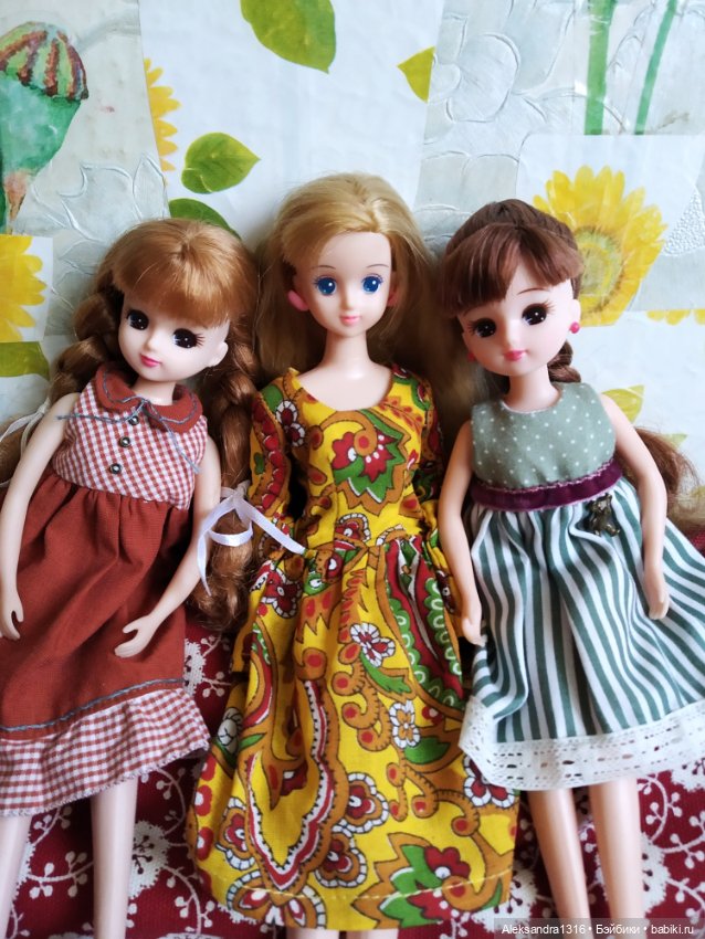 Ноябрьские розы🌹 — Куклы Takara Tomy (Такара): Licca (Ликка)