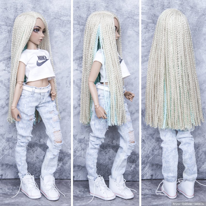 Очередной парик и снова для Минифи