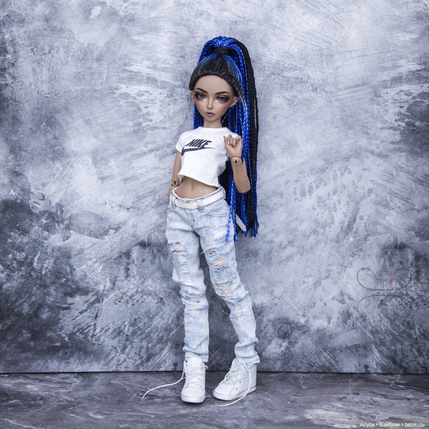 Снова новый парик для Минифи - хвостик (фото 7)