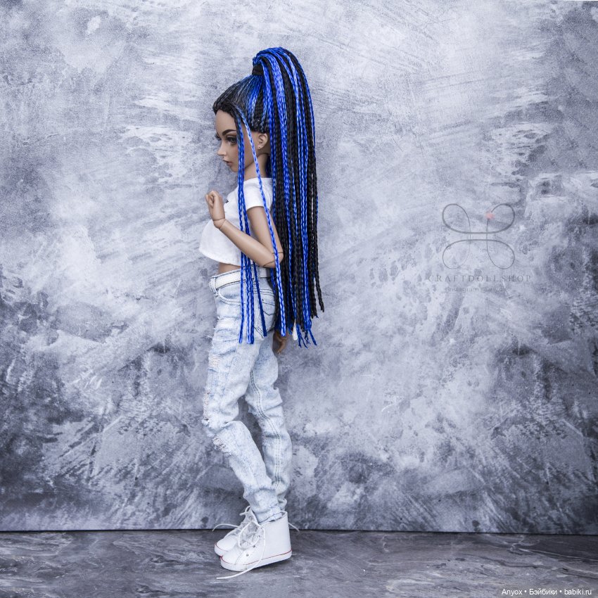 Снова новый парик для Минифи - хвостик (фото 6)