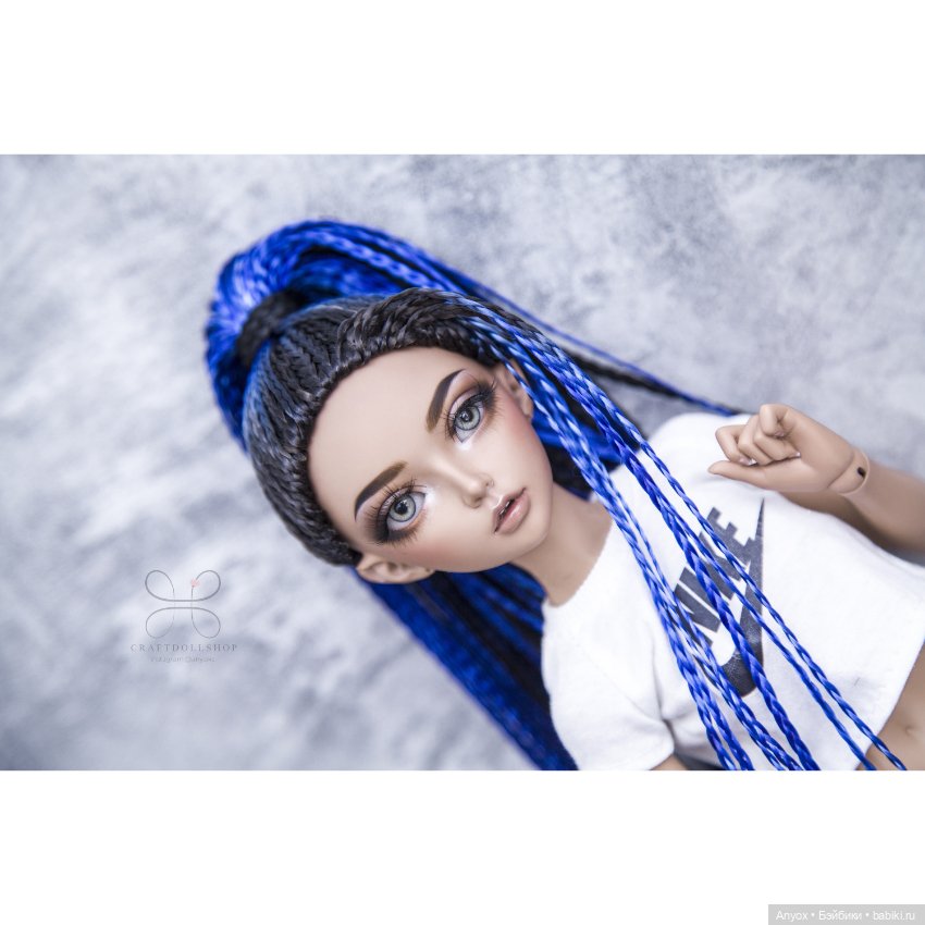 Снова новый парик для Минифи - хвостик (фото 9)