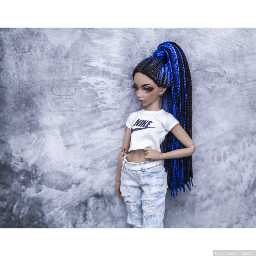 Снова новый парик для Минифи - хвостик (фото 8)