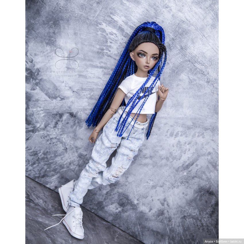 Снова новый парик для Минифи - хвостик (фото 2)