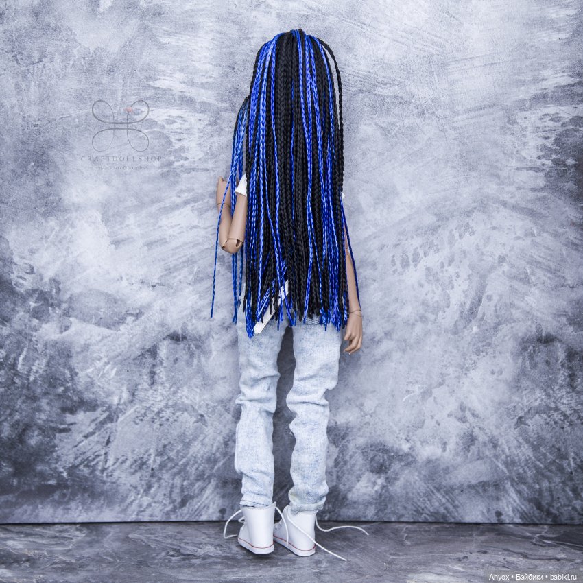 Снова новый парик для Минифи - хвостик (фото 5)